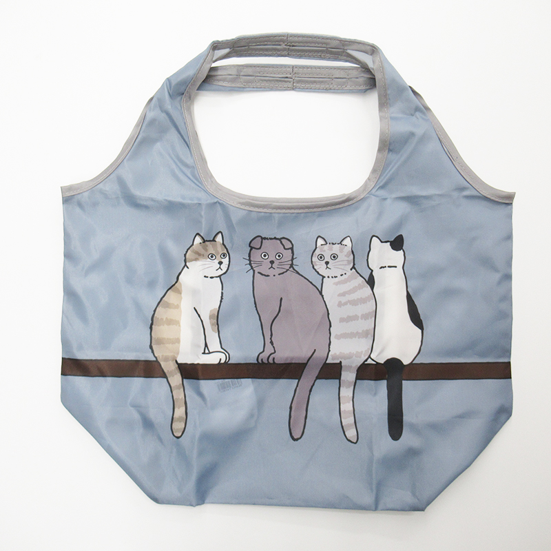 タルティーヌ ヨコ型エコバッグ/4匹